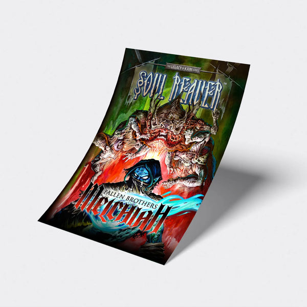 LOK: Soul Reaver - Fallen Bros: Melchiah 11x17 Print