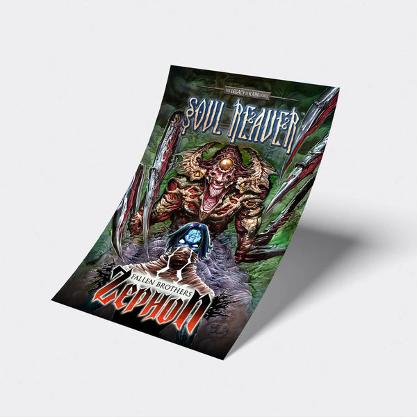 LOK: Soul Reaver - Fallen Bros: Zephon 11x17 Print