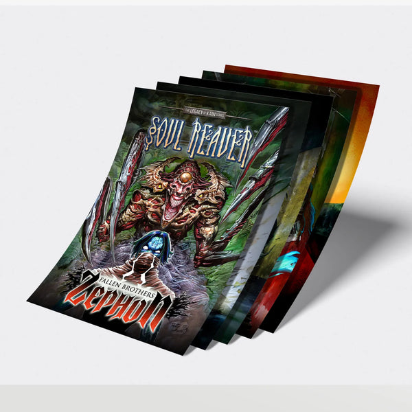 LOK: Soul Reaver - Fallen Brothers Print Set