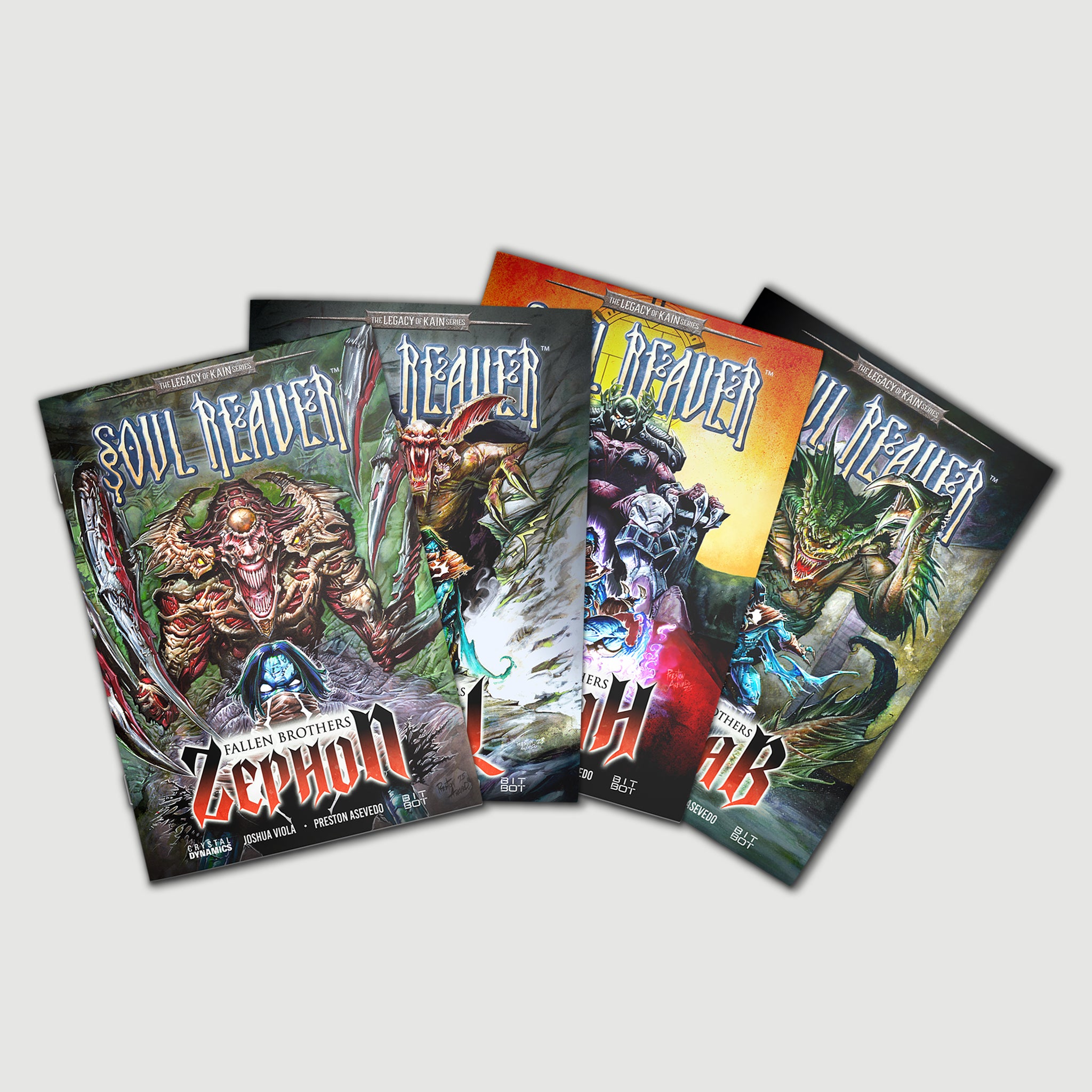 LOK: Soul Reaver - Fallen Bros: Unsigned Comic Set – Bit Bot Media