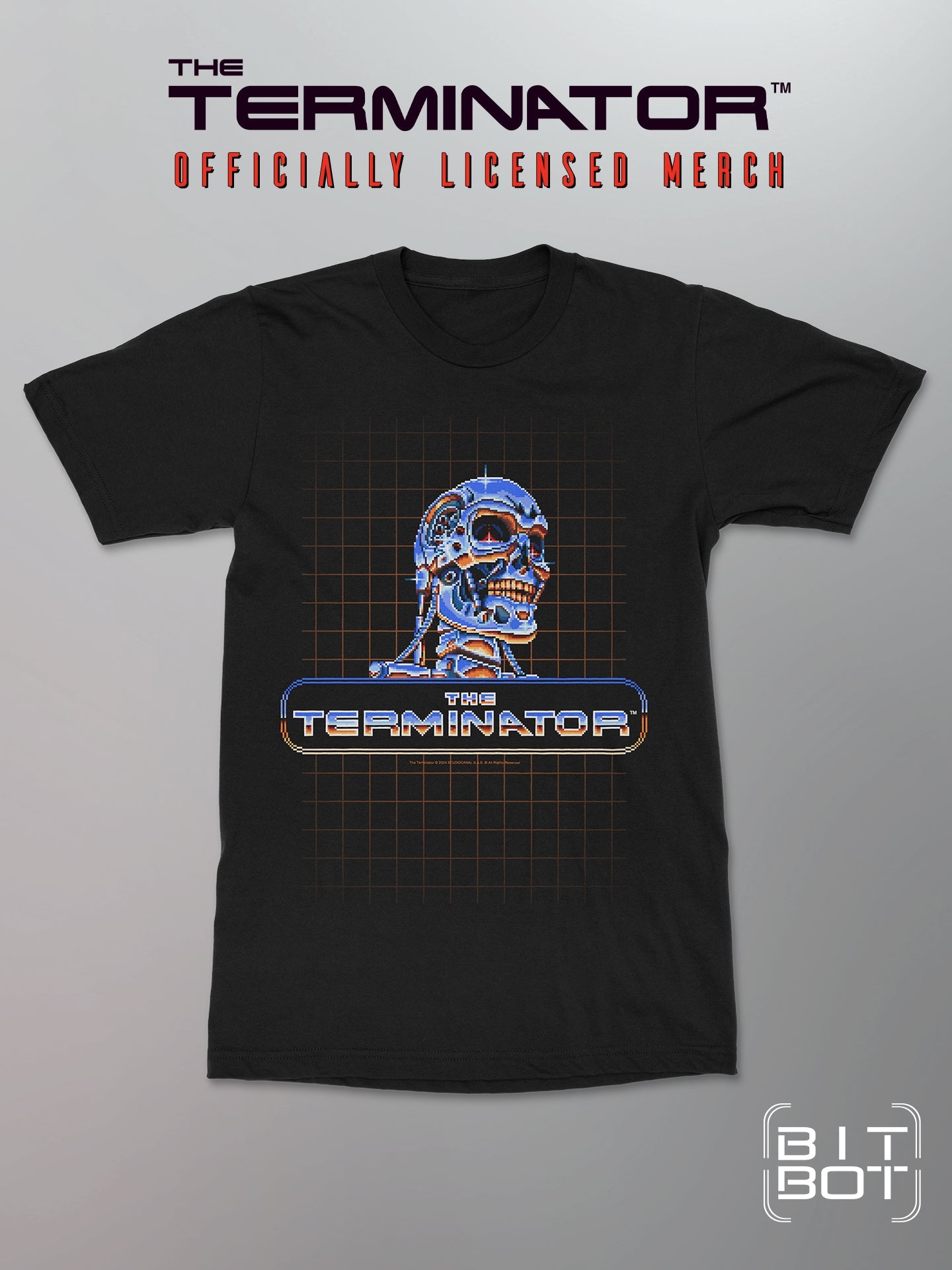 The Terminator - Demastered Shirt – Bit Bot Media