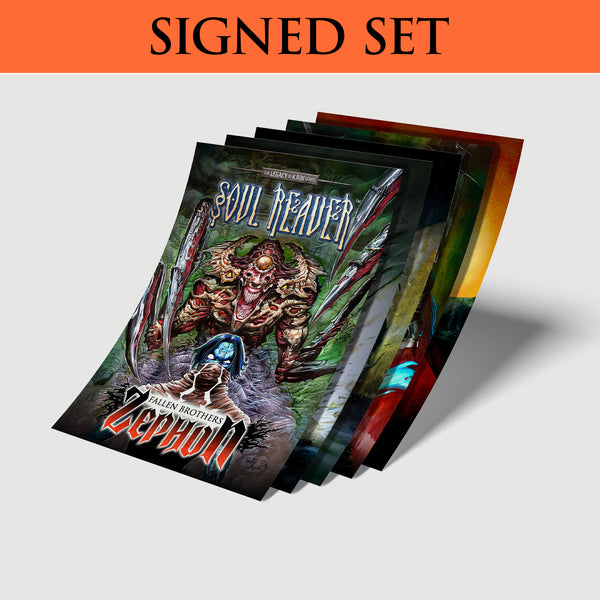 LOK: Soul Reaver - Fallen Brothers Print Set — SIGNED
