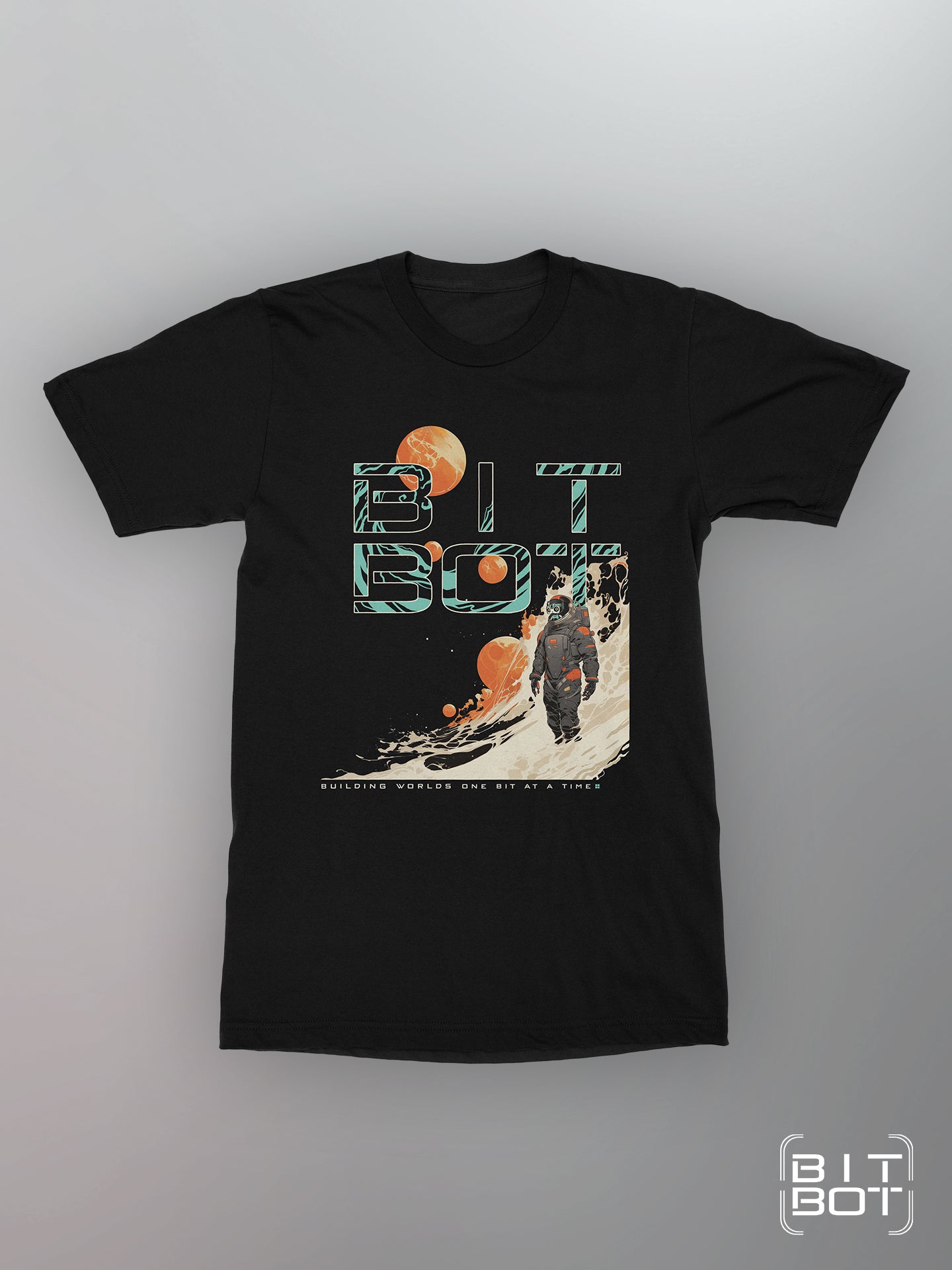 Bit Bot - Building Worlds Shirt – Bit Bot Media