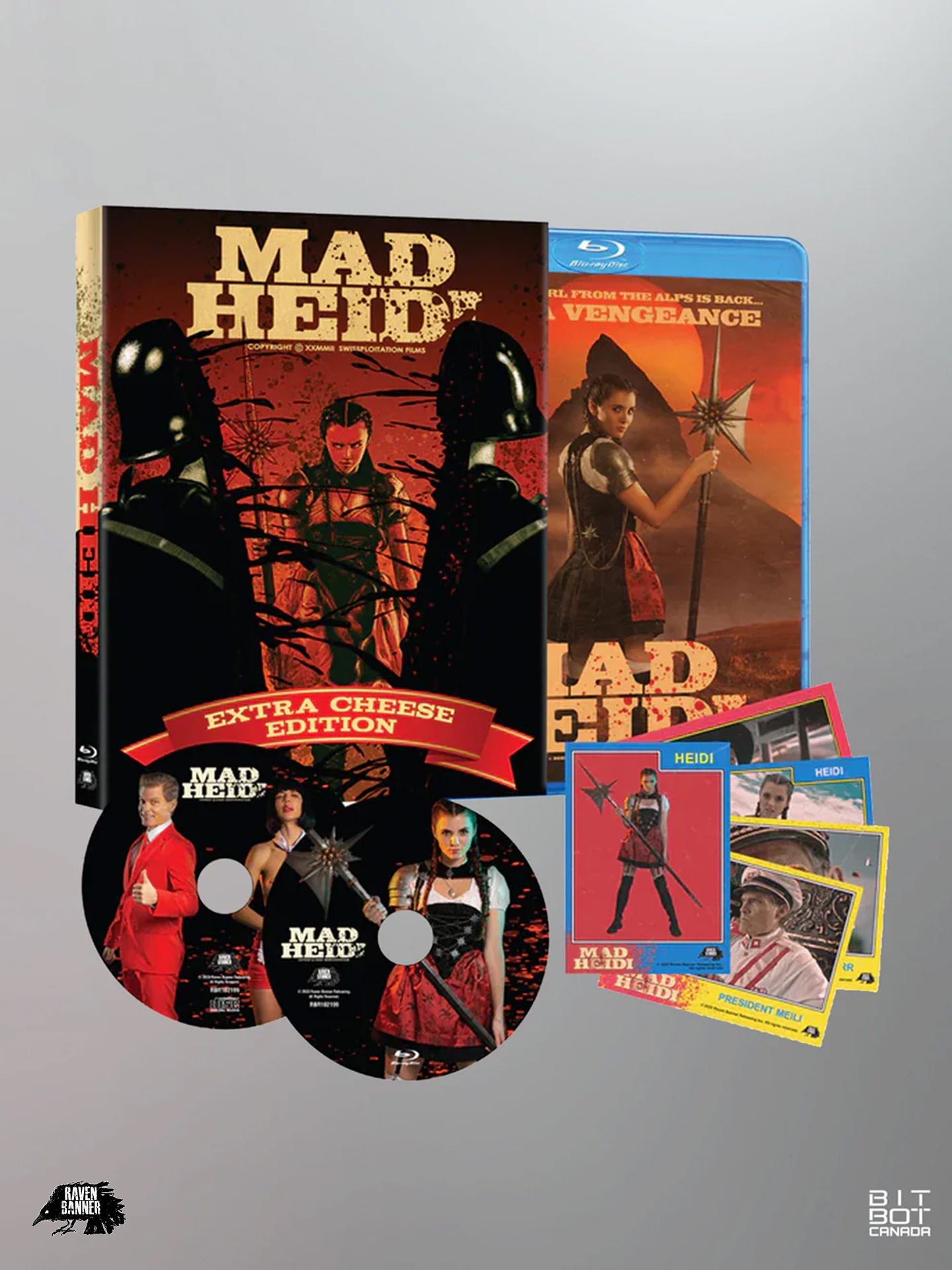 Mad Heidi - Extra Cheese Limited Edition Blu-Ray & CD with Trading