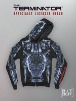 The Terminator - T-800 Endoskeleton Zip-Up Hoodie