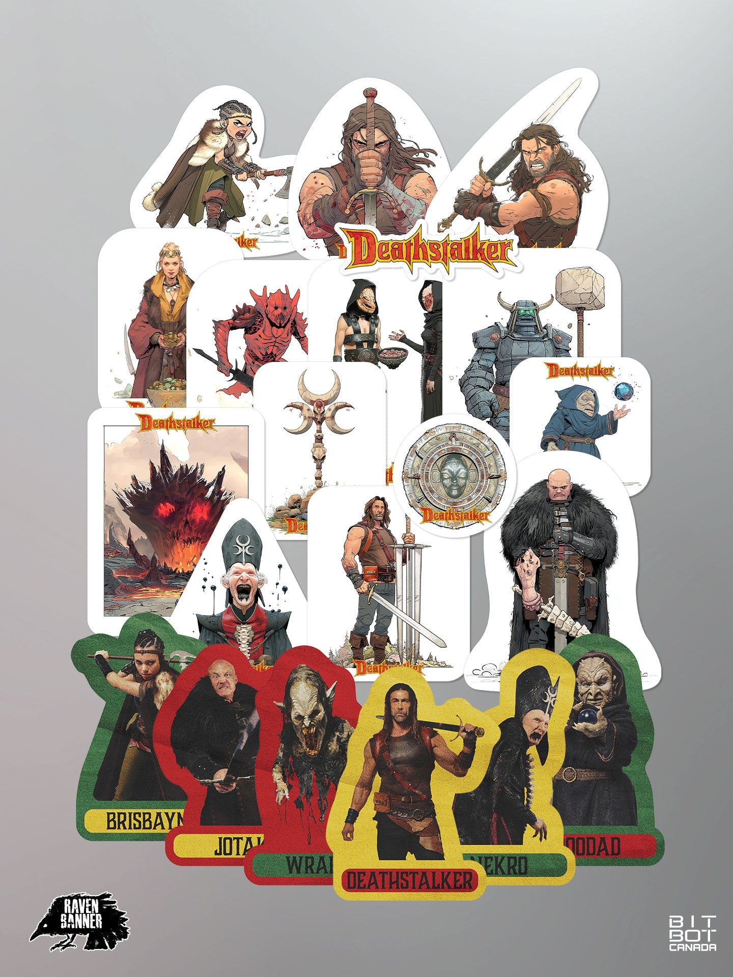 Deathstalker - Sticker Pack – Bit Bot Media