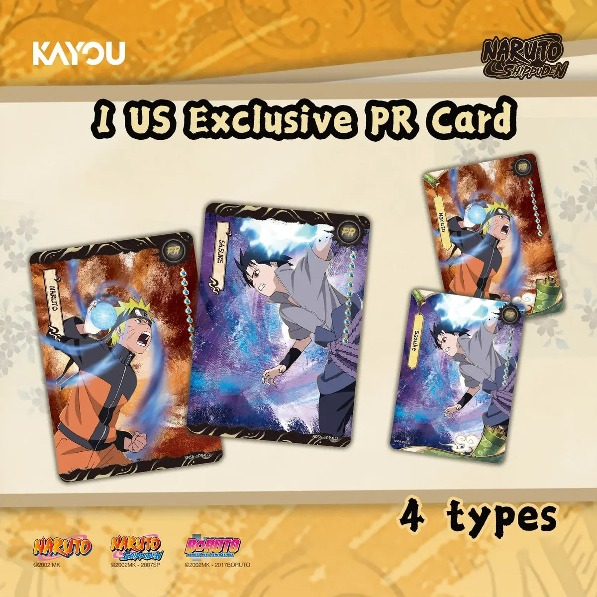 Kayou TCG: Naruto Smriti Collectible Ninja Age Premium Collector Box - 16 Packs