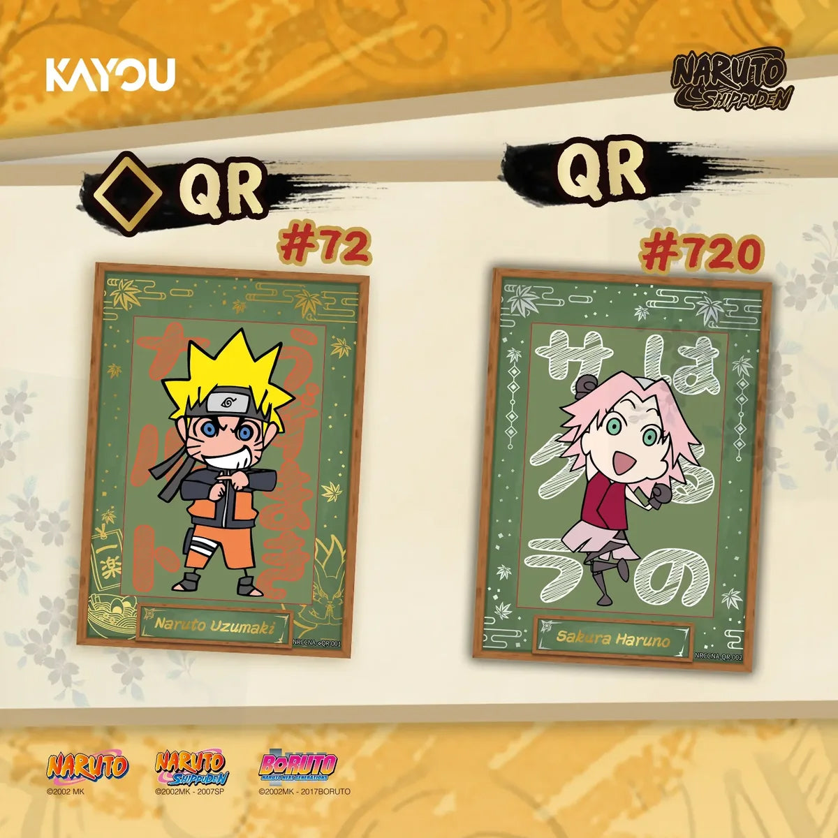 Kayou TCG: Naruto Smriti Collectible Ninja Age Premium Collector Box - 16 Packs