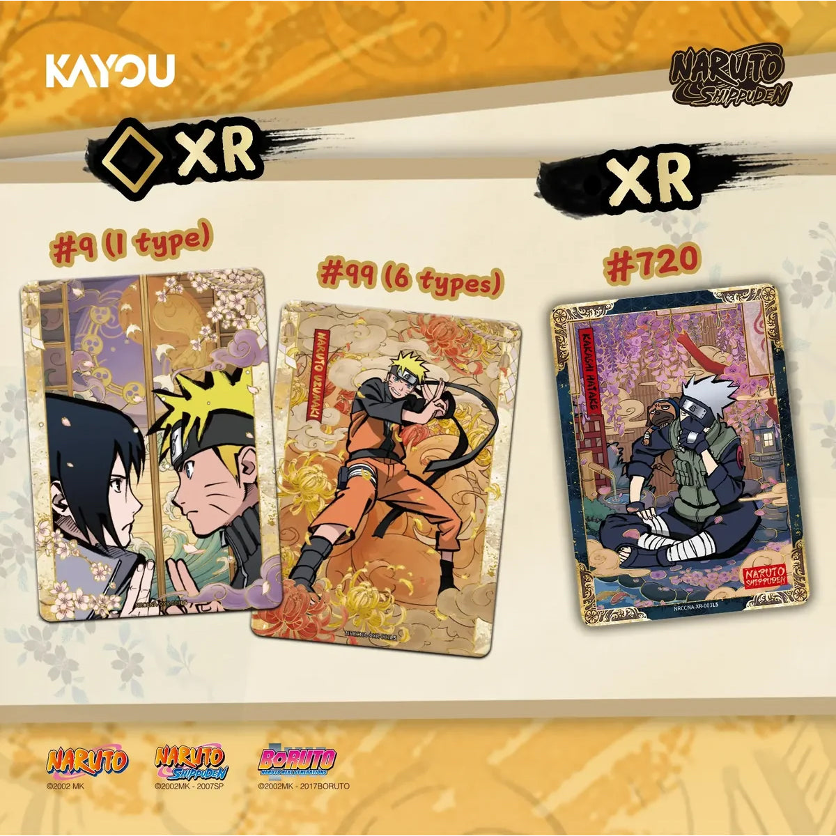 Kayou TCG: Naruto Smriti Collectible Ninja Age Premium Collector Box - 16 Packs